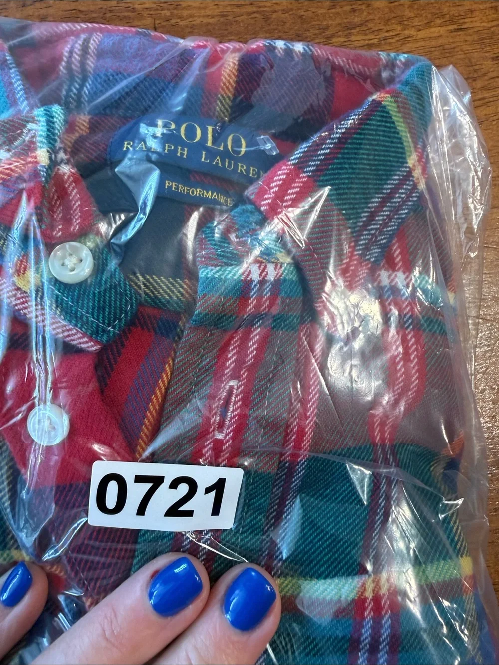 Polo Ralph Lauren Boys Multicolor Plaid Button Down Shirt flannel M(10-12)